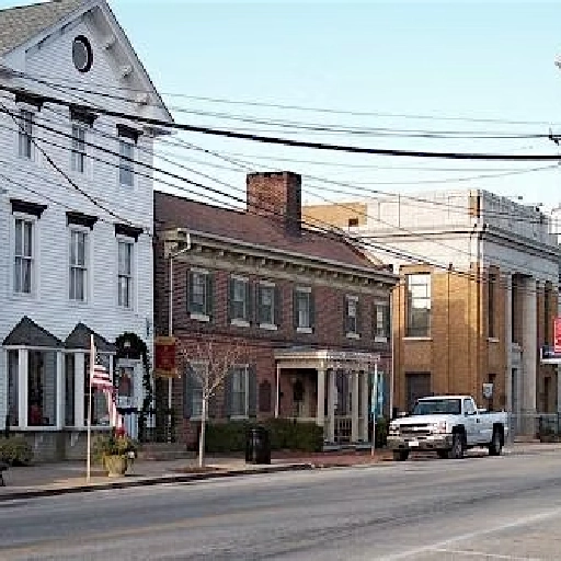 View of downtown Millington, Maryland featuring small-town charm and local businesses.